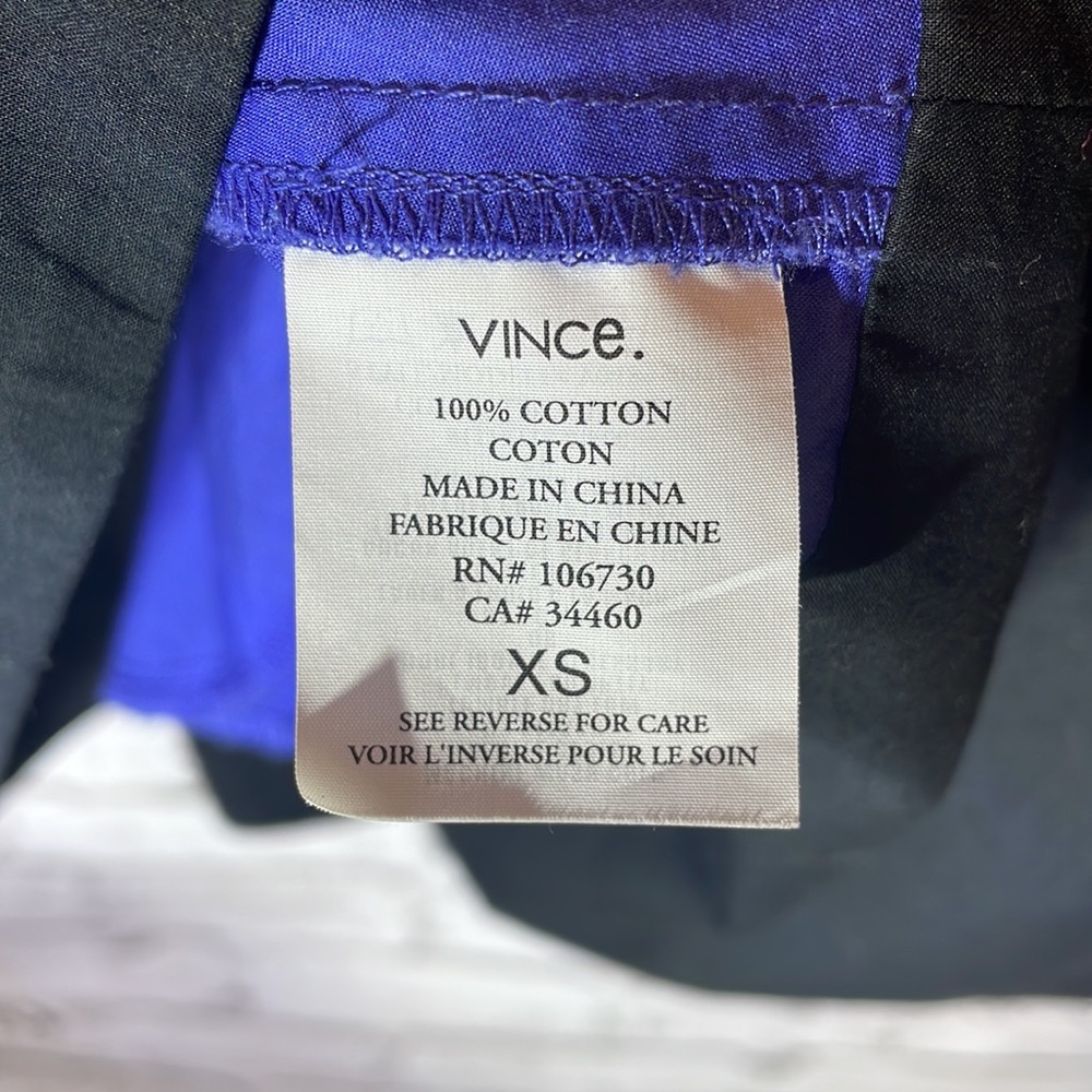 Vince Azure Color Block Dress Size XS - Picture 7 of 7